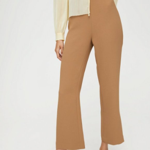 ARITZIA Cropped High-Waisted Pant - Picture 2 of 4